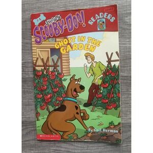 Scooby‎ Doo! "Ghost In The Garden" paperback book K-2 reading level 2